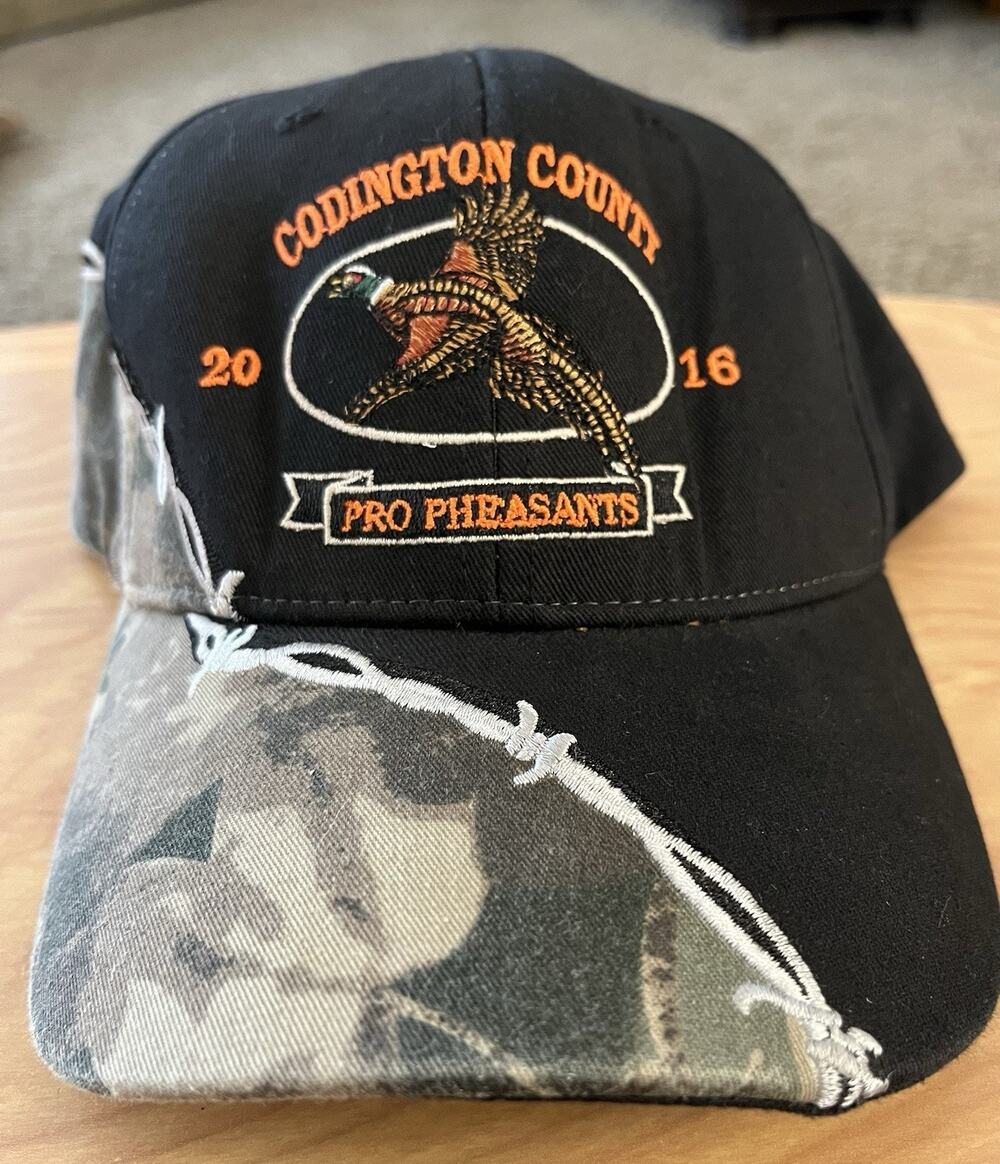 Ring Neck Pheasant Hunting Cap Pro Pheasant Sponsor Codington County SD Camo